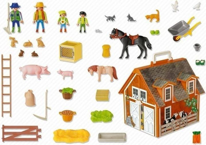 Actual product image Playmobil Figure set 4142 - My portable farm (4142)