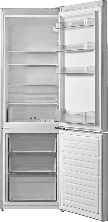 Produktbild Vox Kombi-Kühlschrank KK 3300 S E (E, H:184 l, Z:84 l, LessFrost, silber) (268 l)
