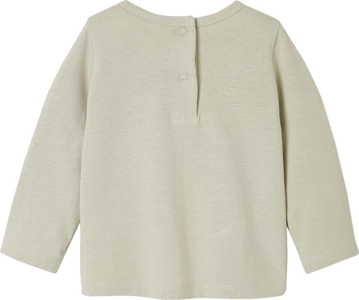 Actual product image Vertbaudet Bio-Kollektion: Baby Shirt mit Druckknöpfen und Message (68)