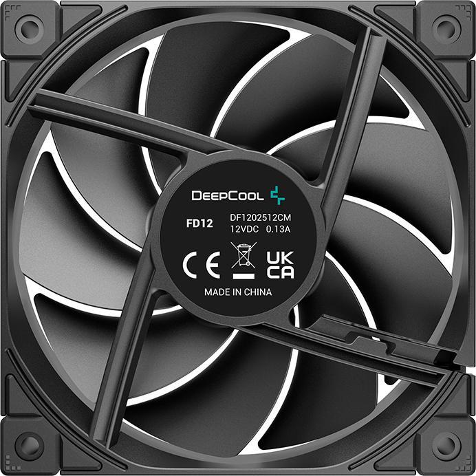 Immagine prodotto Deepcool FD12 120x120x25 bk (120 mm, 1x)