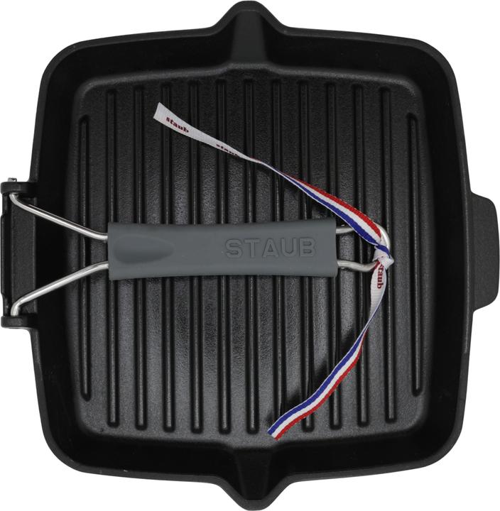 Staub Grill pan (24 cm, Grill pan, Cast iron)