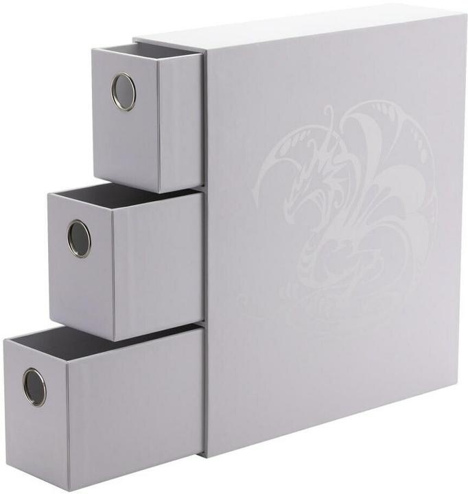 Dragon Shield Fortress Card Drawers - White