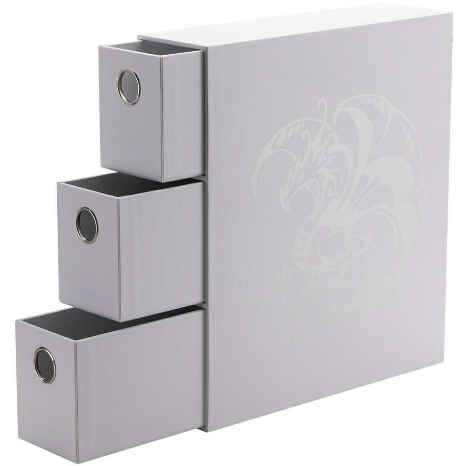 Dragon Shield Cassetti per carte Fortress - Bianco
