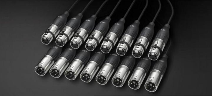 Image du produit Alva 8x XLR - 8x XLR (2 m, Câbles XLR)
