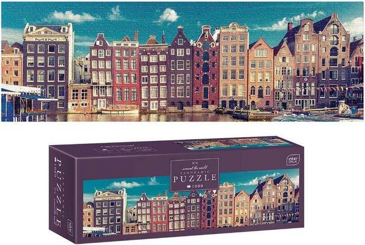 Actual product image Interdruk Puzzle Panorama 1000el Around the World 1 (1000 pieces)
