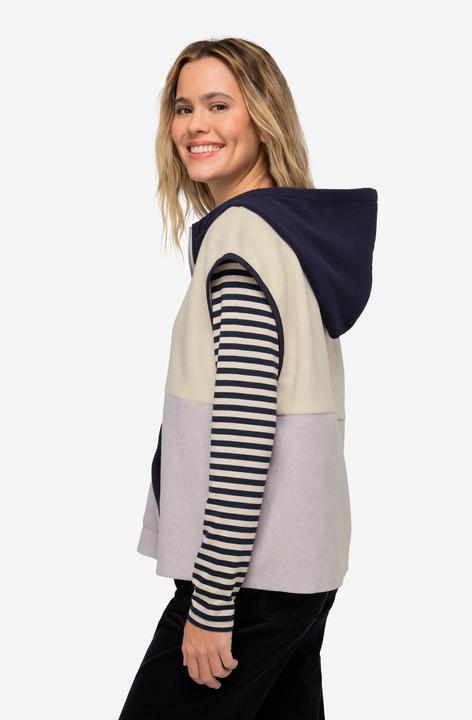 Produktbild Laurasøn Pullunder, Fleece, farbige Kapuze, OEKO-TEX (XL)