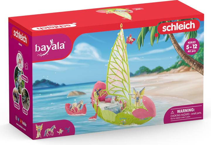 Image du produit Schleich Le bateau à fleurs magique de Séra