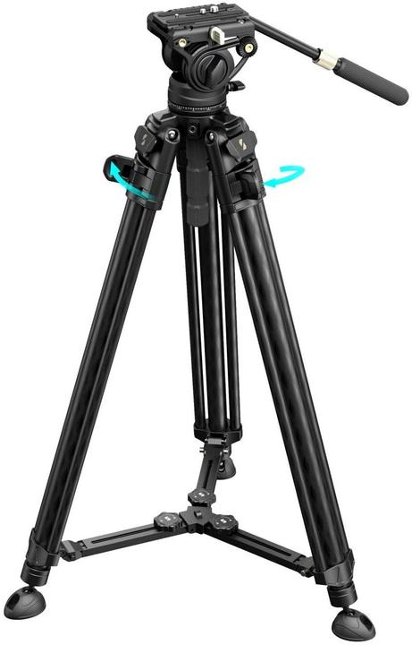 Produktbild SmallRig Videostativ AD-50 (Metall, Carbon)