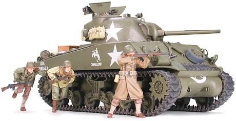 Actual product image Tamiya M4A3 Sherman 75mm Gun