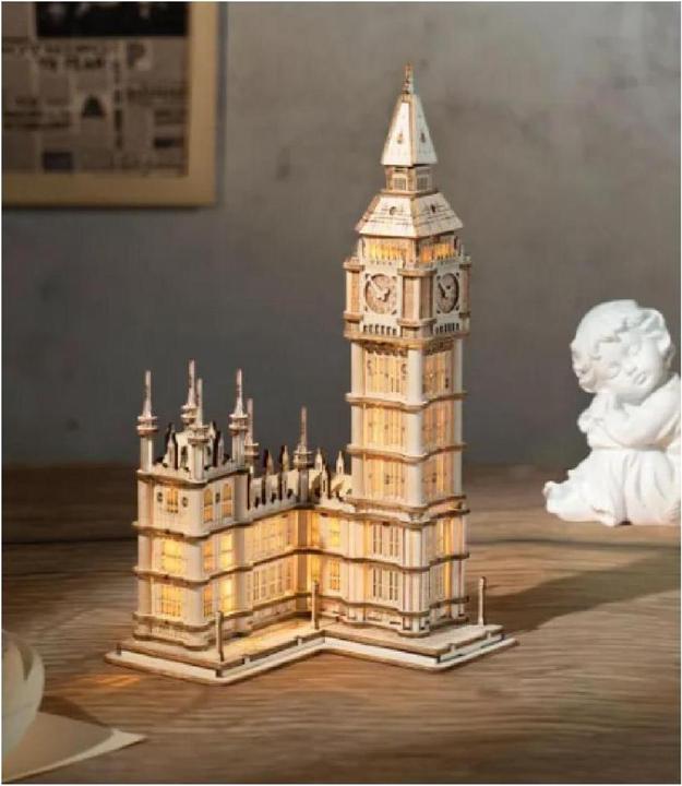 Produktbild Robotime Holzmodell 3D-Puzzle Big Ben