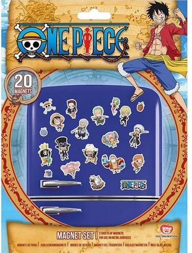 Produktbild One Piece Chibi Kühlschrankmagnet (20erPack) (20x)