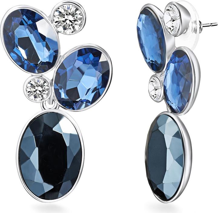 Actual product image Lulu & Jane Ladies metal alloy glass silver - 29361 (Metal alloy)
