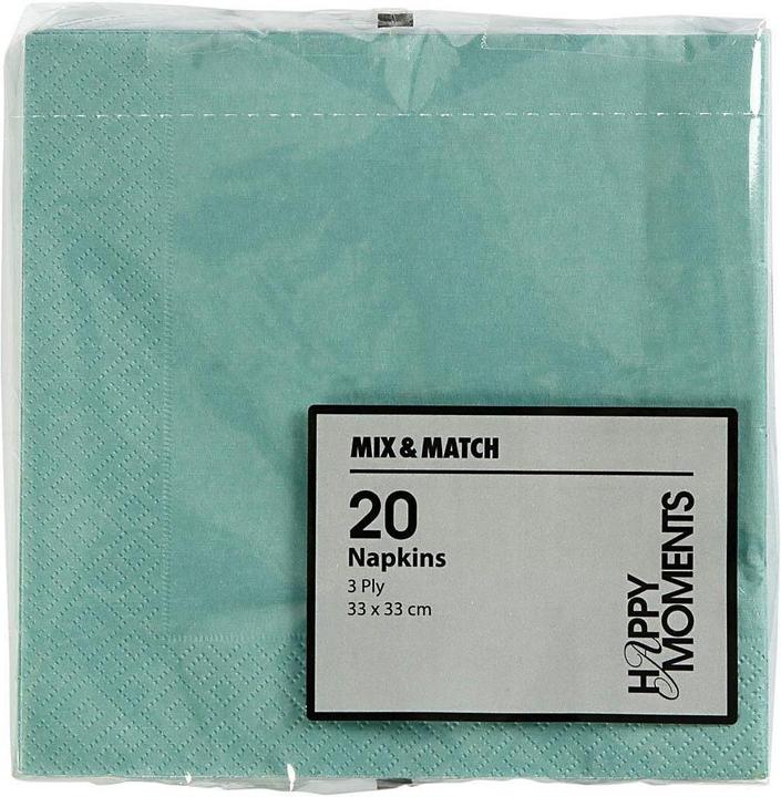 Image du produit Creativ Company Serviettes de table (20 pcs, 33 x 33 cm)