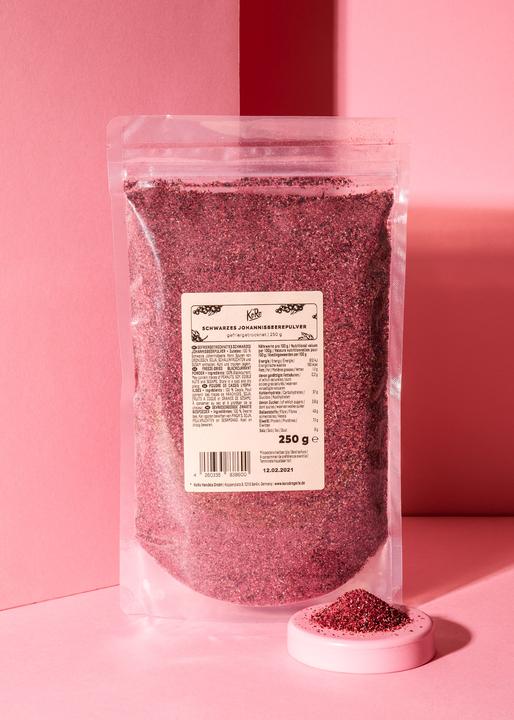 KoRo Freeze-dried blackcurrant powder (250 g)