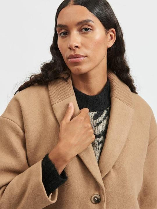 Actual product image Vila Single breasted wool coat