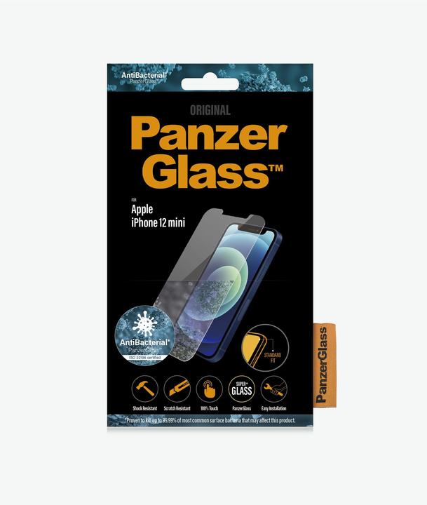 Produktbild PanzerGlass Screen Protector (1 Stück, Apple iPhone 12 mini)