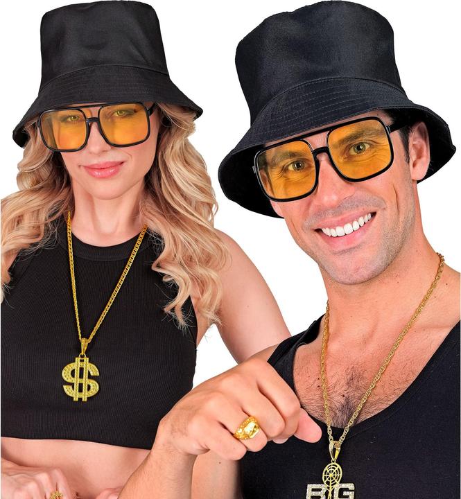 Image du produit Widmann 80er Retro Brille mit en Gläsern