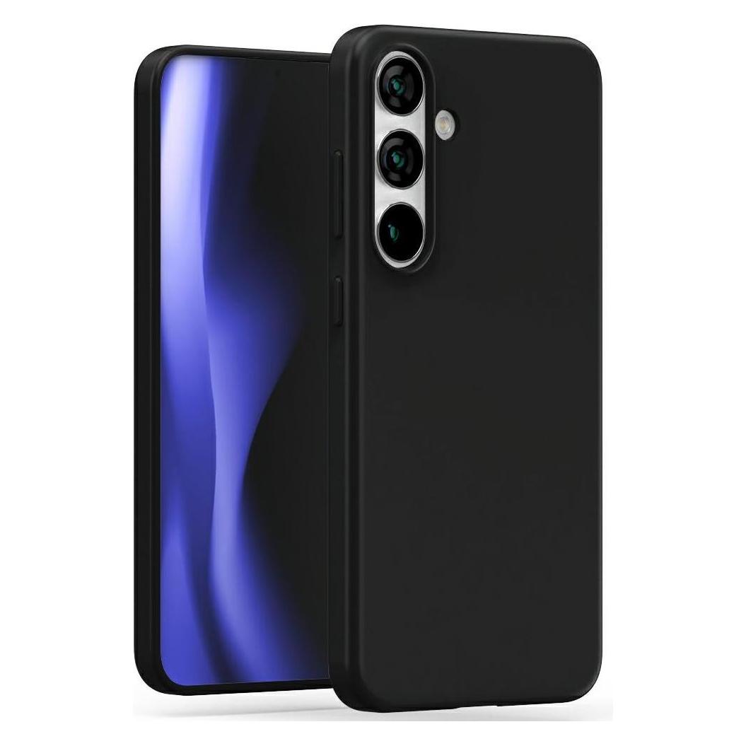 Mercury Soft Sam S25+ S936 czarny/black (Samsung Galaxy S25+), Smartphonehoes, Zwart