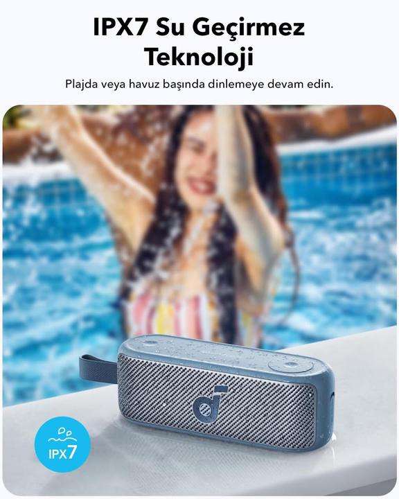 Produktbild soundcore Bluetooth-Lautsprecher Motion 100 grün (12 h)
