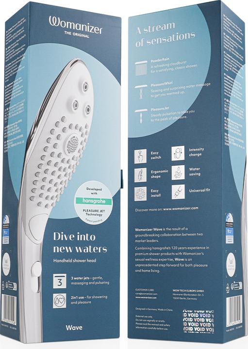 Actual product image Womanizer Wave