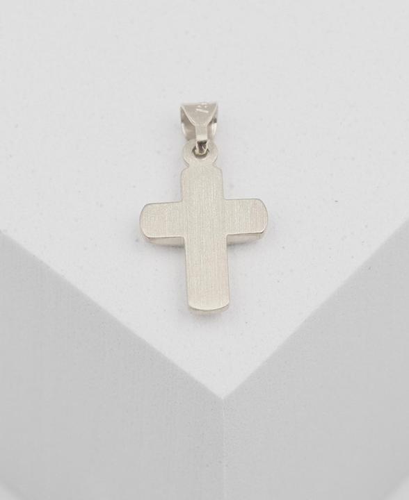 Image du produit Muau Croix à poutre (Or blanc 750/18K)