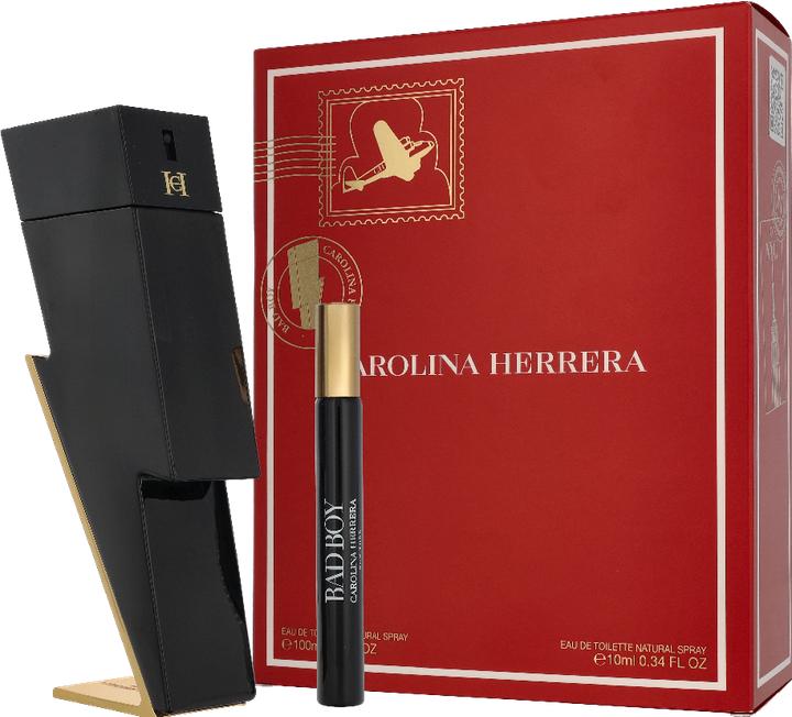 Produktbild Carolina Herrera Bad Boy Eau De Toilette Spray Set - 100ml und 10ml (Parfum Set)