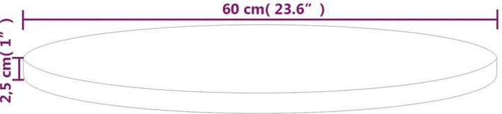 Actual product image VidaXL Jones (60 x 60 x 2.5 cm)