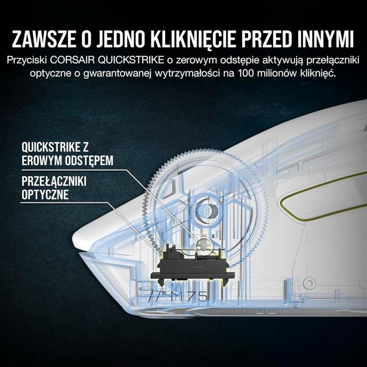 Image du produit Corsair M75 (Sans fil, Filaire)
