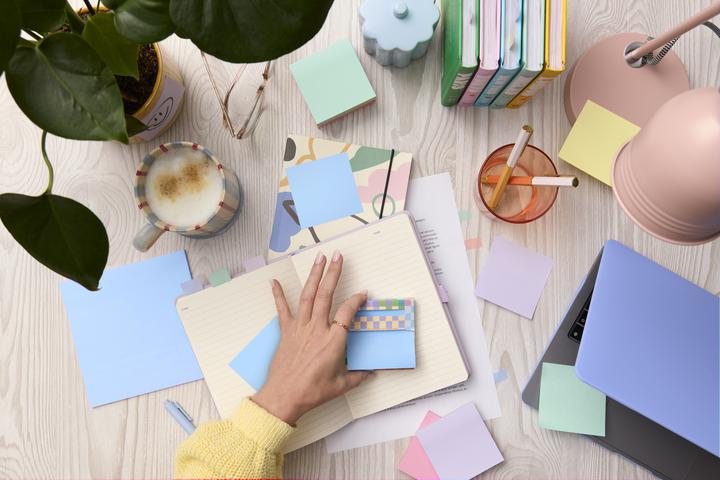 Actual product image Post-it Super Sticky Haftnotizen Z-Notes Recycling (76 x 76 mm)