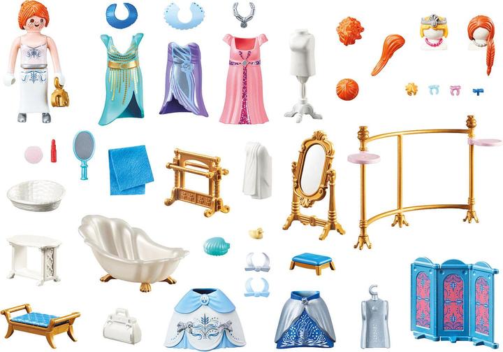 Produktbild Playmobil Ankleidezimmer mit Badewanne (70454, Playmobil Princess)