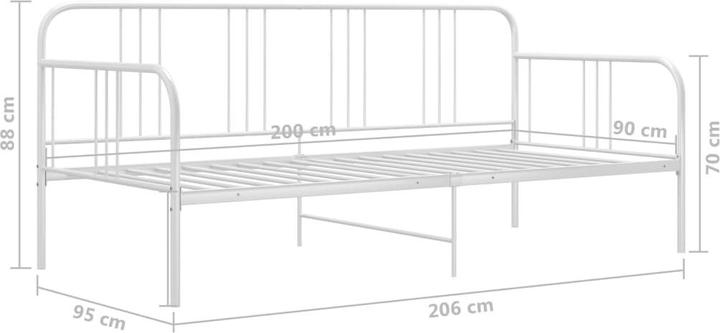Image du produit vidaXL Schlafsofa-Rahmen (90 x 200 cm)