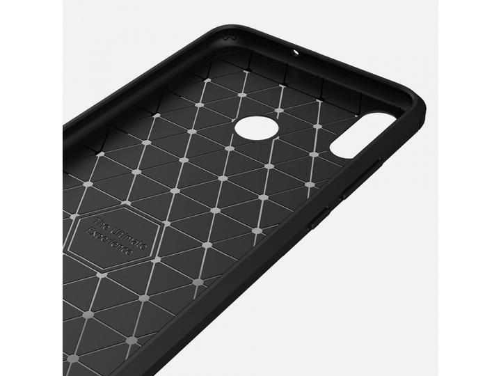 Actual product image Screenguard Honor 8X Cover Carbon Brushed Soft TPU (Honor 8X)