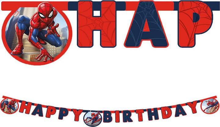 Actual product image Spiderman Paper flag (1 pcs.)