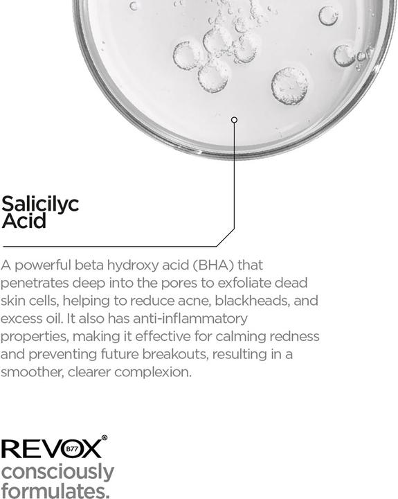 Actual product image Revox JUST salicylic acid 2% anhydrous 30ml (30 ml)