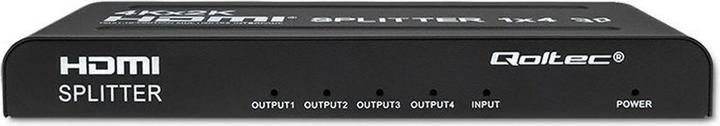 Produktbild Qoltec 51798 Aktiver HDMI-Splitter 4 x HDMI 4K x 2K | 3 4 Gbit/s