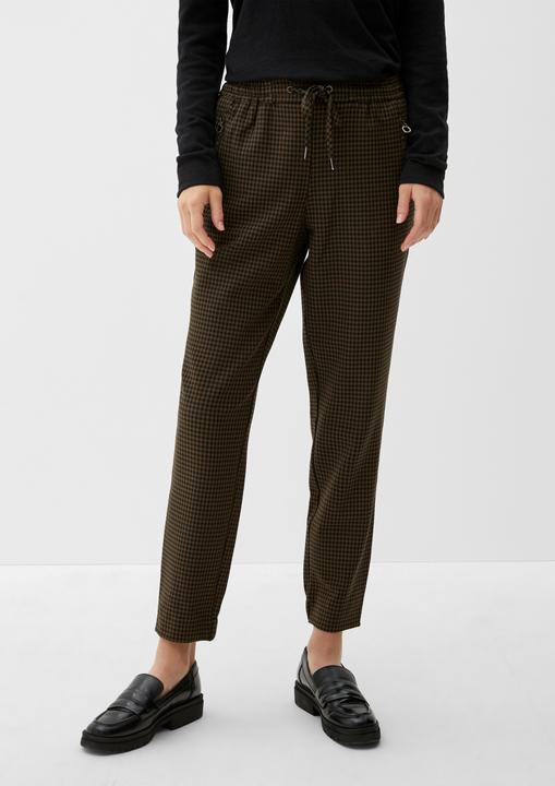 Immagine prodotto s.Oliver Hose Jogg Pants mit Karomuster (46)