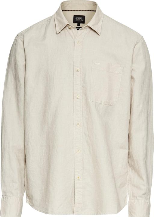 Produktbild Camel Active Langarm-Leinenhemd mit Soft-Wash-Veredelung (L)