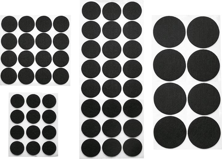 Actual product image Easy Work Felt glides, 60 pcs (Felt gliders, 60 Piece)