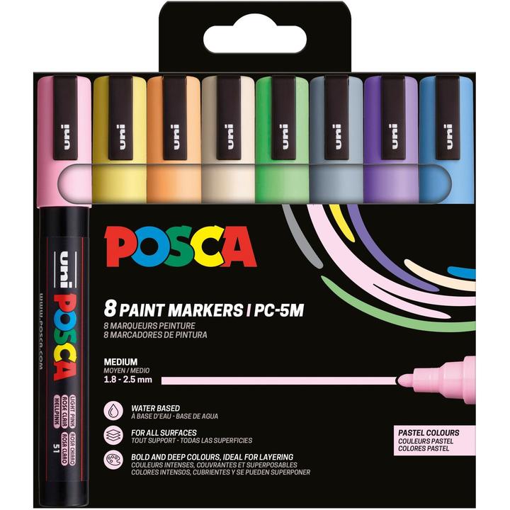 Immagine prodotto Posca Uni PC-5M (8x)