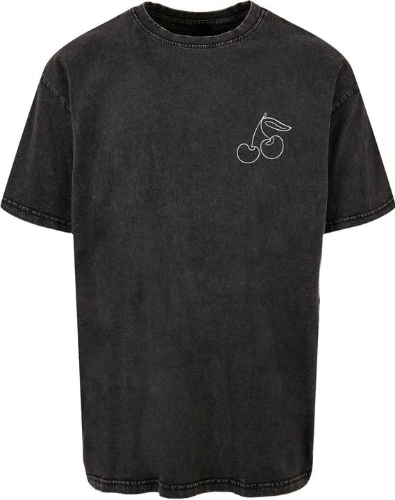 Produktbild Merchcode Cherry Acid Washed Oversize Tee - 112737 (M)