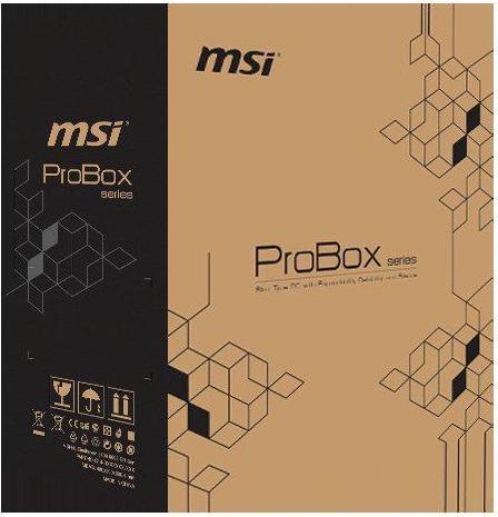 Image du produit MSI PROBOX130 023EU - Tour fine - Core i3 4160 / 3.6 GHz - RAM 4 Go - HDD 1 To - HD (4 Go, Intel Core i3-4160)