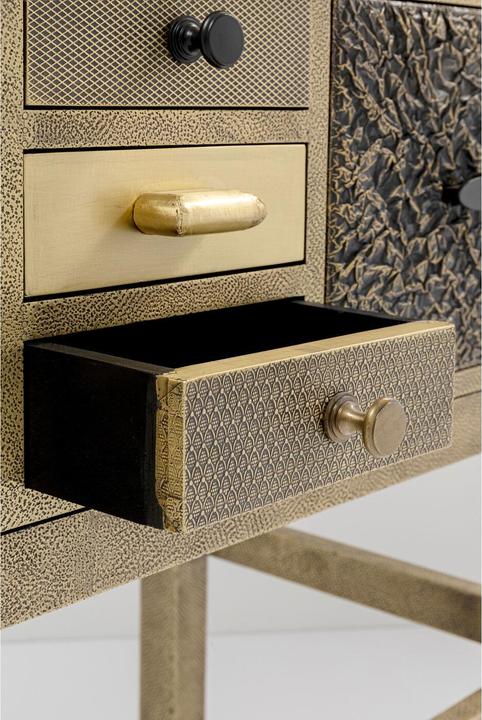 Immagine prodotto Kare Design Cassettone Chalet Gold 13 cassetti (110 x 105 cm)