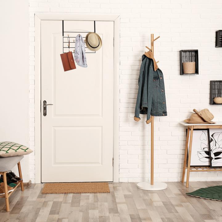 Actual product image Relaxdays Door coat rack