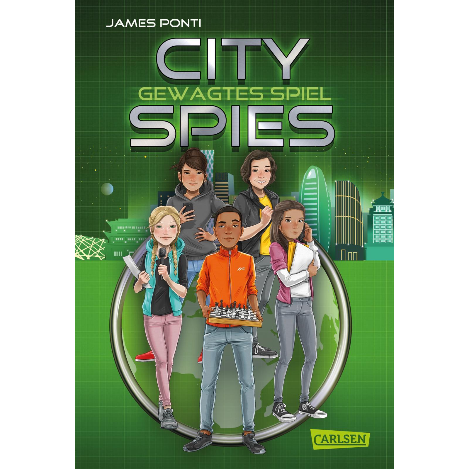 City Spies 3: Gewagtes Spiel, Kinderbücher von James Ponti