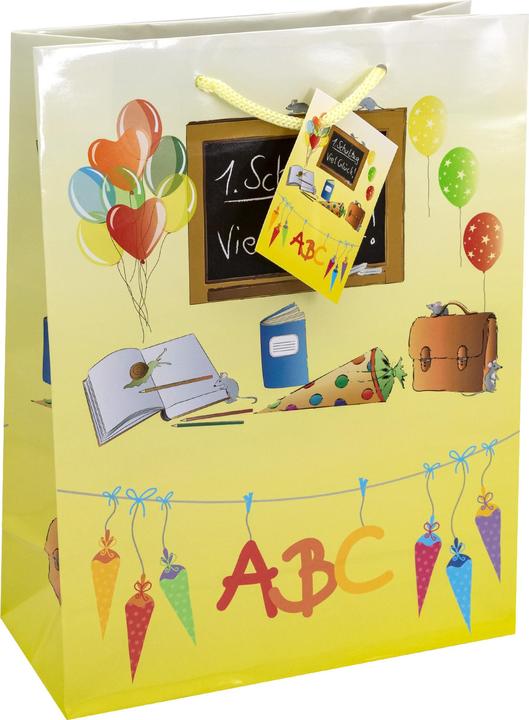 Produktbild Idena Lacktasche Schulan- fang sortiert 18x8x23cm (Geschenktüte, 1 x)