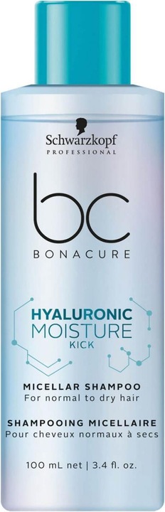 Produktbild Schwarzkopf BC Hyaluronic Moisture Kick - Micellar Shampoo (100 ml, Flüssiges Shampoo)
