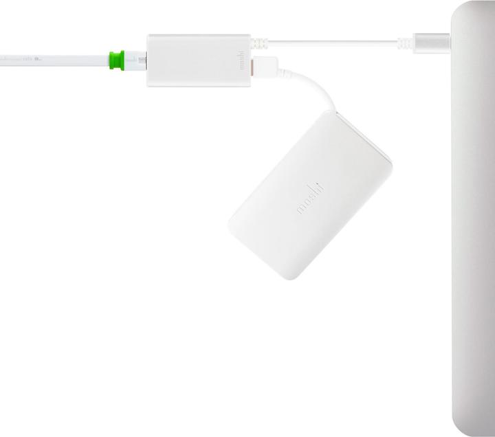 Actual product image Moshi USB Typ-C zu (Ethernet / Lan, 20.60 cm)
