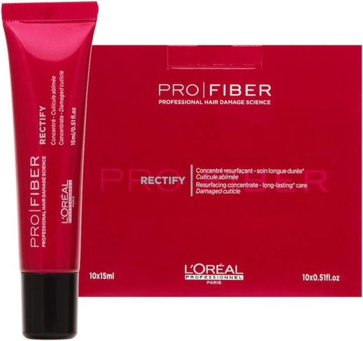 Actual product image L'Oréal Paris Pro Fiber Rectify Concentrate - 10 (15 ml, Liquid shampoo)