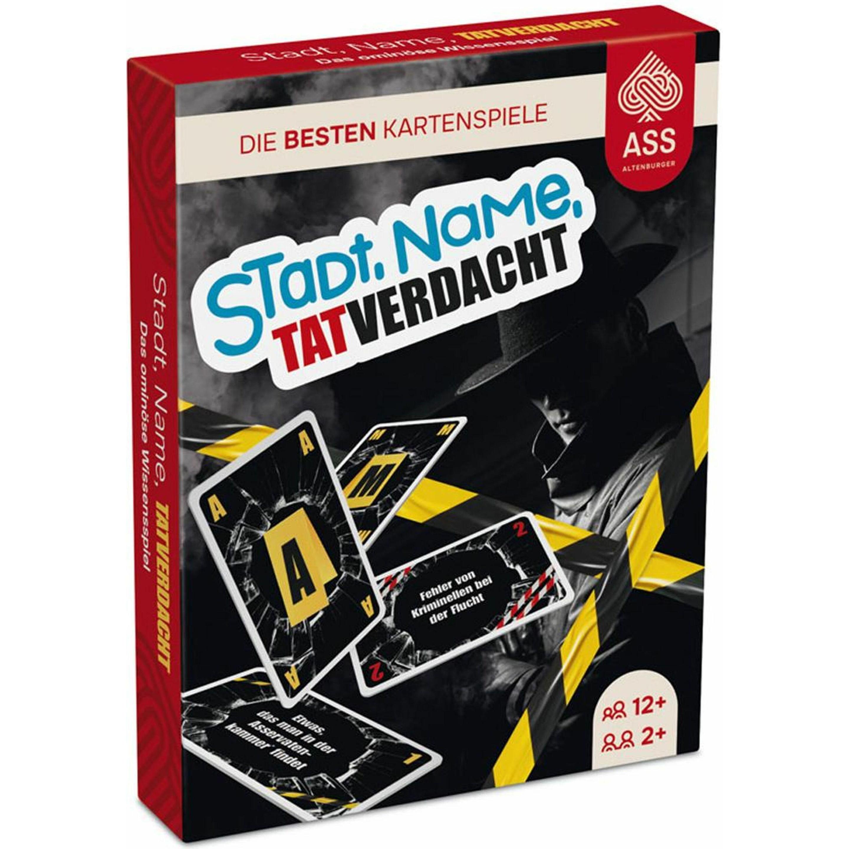 ASS Altenburg Stadt, Name, Tatverdacht - Crime Spiel (Deutsch, 2 - 4) (10045036-0001)