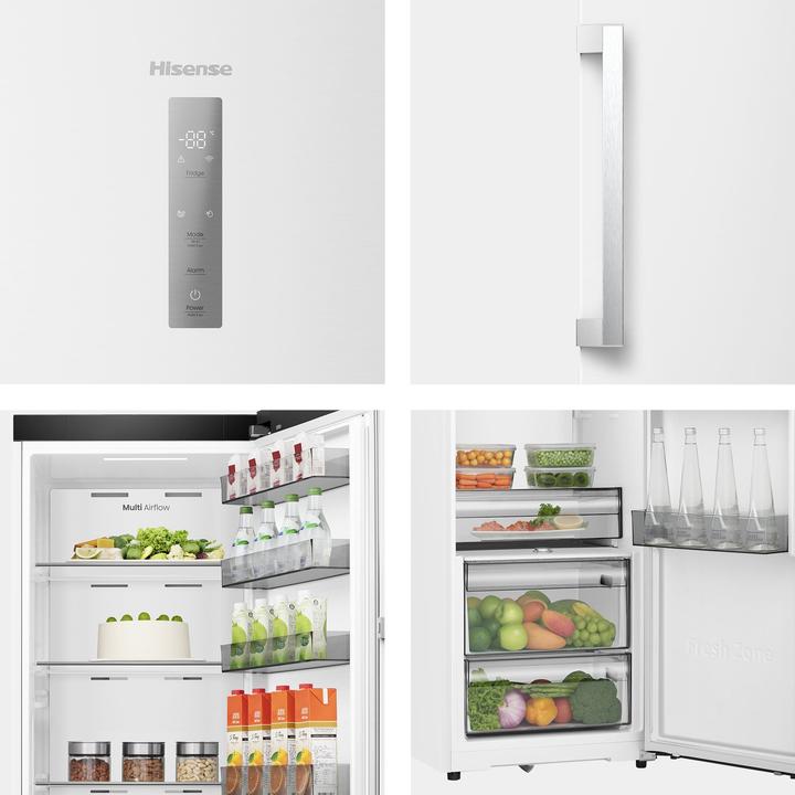 Actual product image Hisense Kühlschrank RL3K370SEWE1 Weiss (372 l)